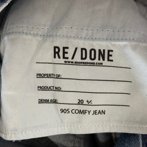 Re/Done 90’s Comfy High Rise Loose Fit Jeans‎ - Picture 6 of 16